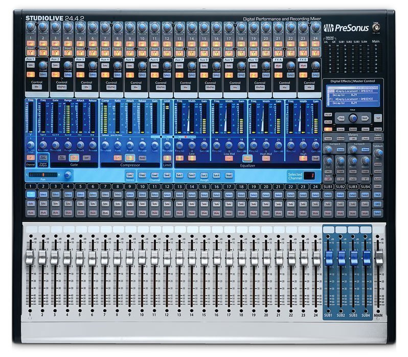 Presonus StudioLive 24.4.2 | Mixages - SONOLOGY Toulouse